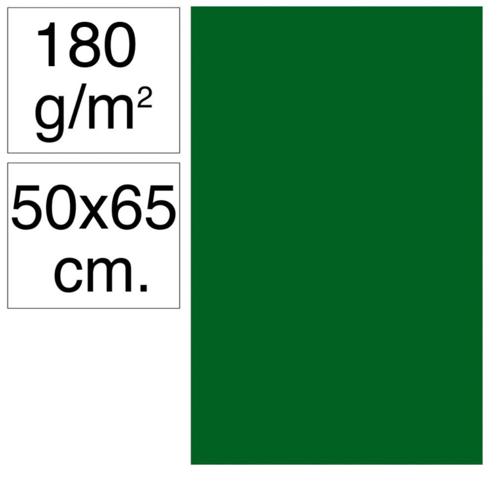 Cartulina Campus 500 x 650 mm 180g Verde Selva