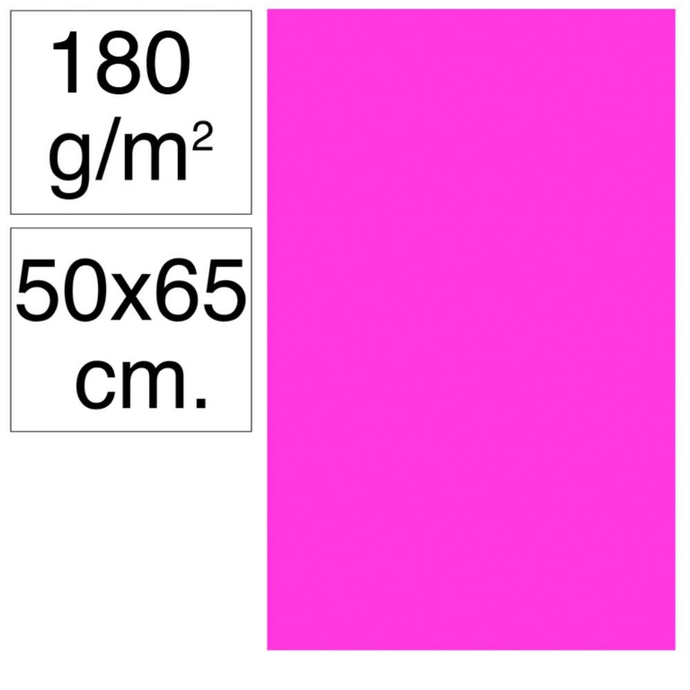 Cartulina Campus 500 x 650 mm 180g Fucsia