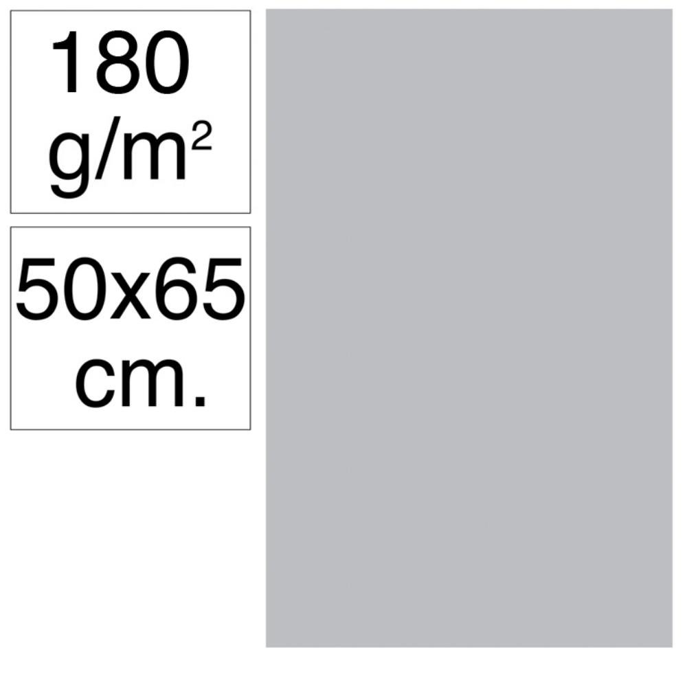 Cartulina Campus 500 x 650 mm 180g Gris Claro