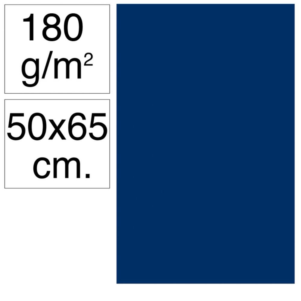 Cartulina Campus 500 x 650 mm 180g Azul Ultramar