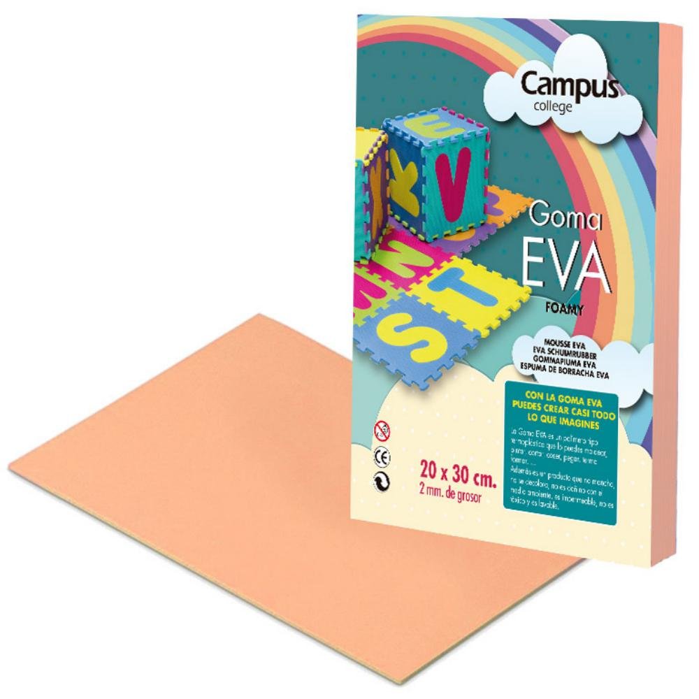 Goma Eva Campus College 200 x 300 mm Carne