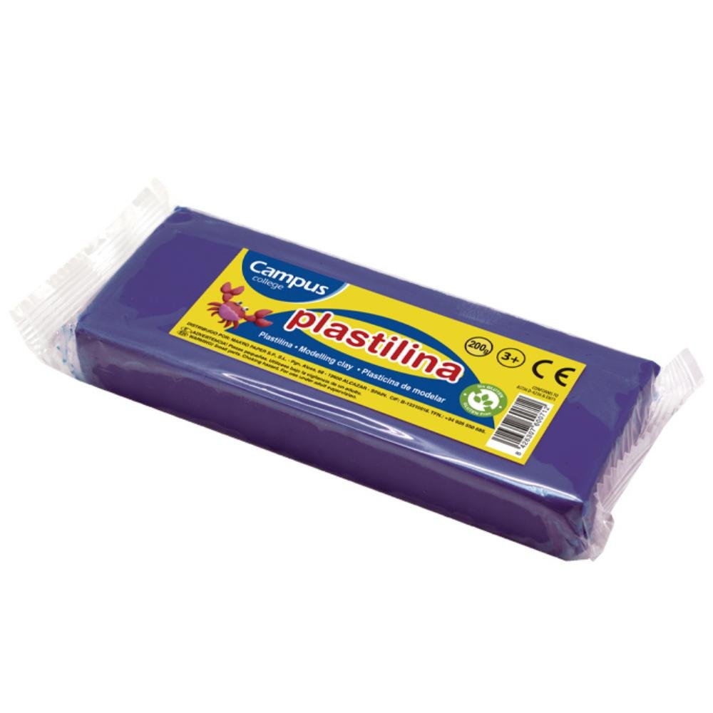 Plastilina Campus College 200g Violeta