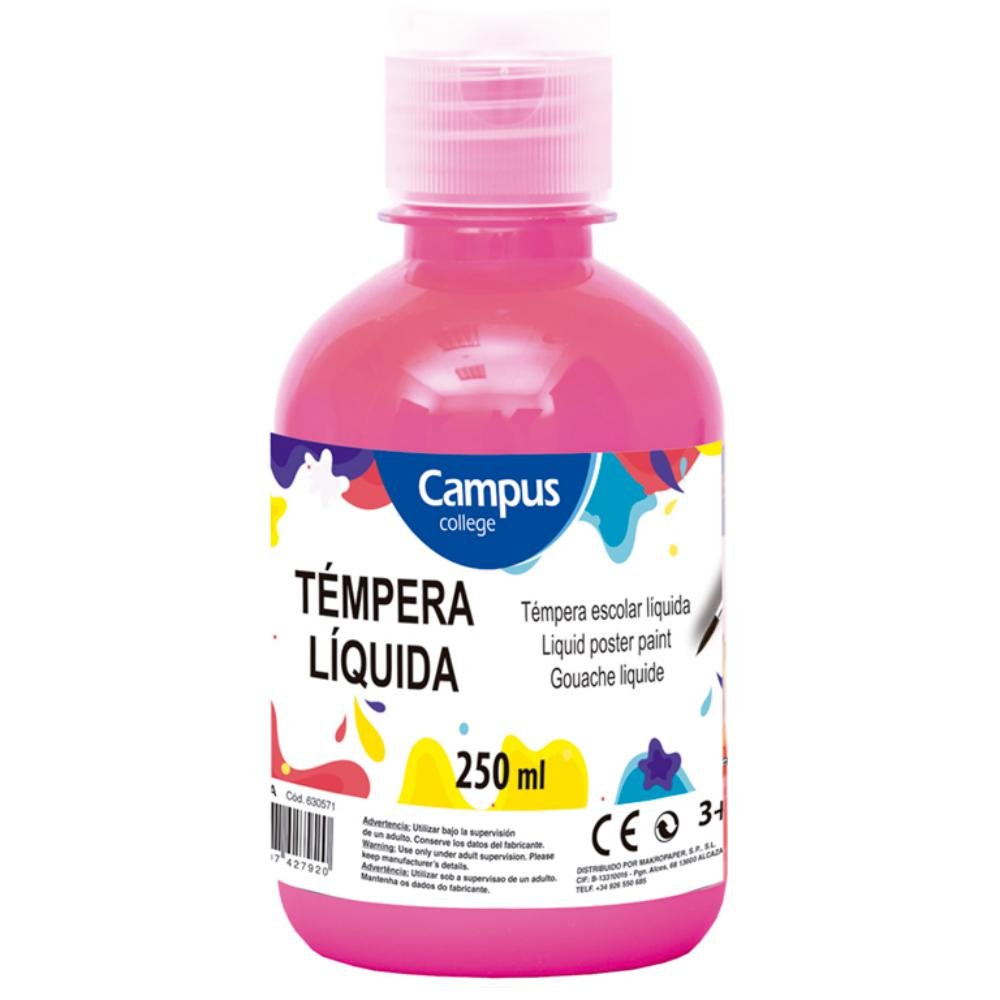 Témpera Campus College 250 ml Magenta