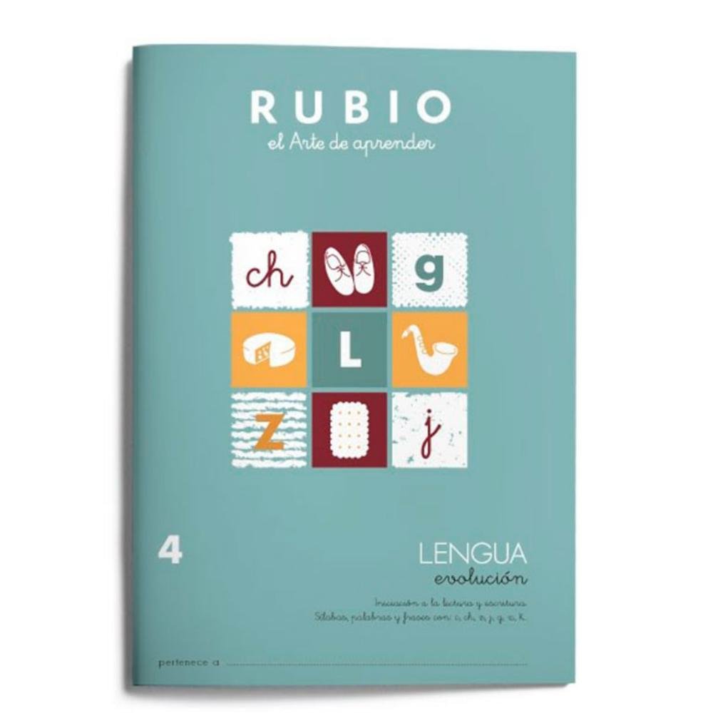 Cuaderno Rubio Lengua Evolución 4