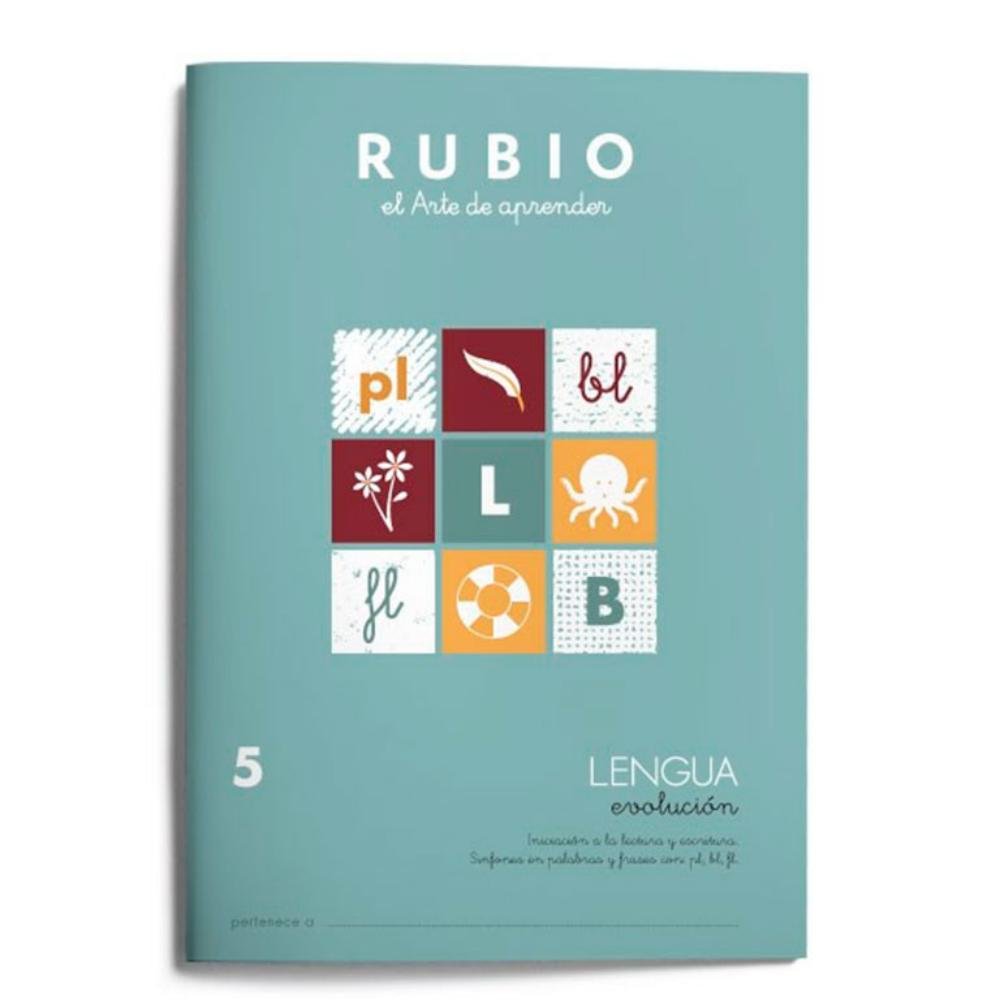 Cuaderno Rubio Lengua Evolución 5