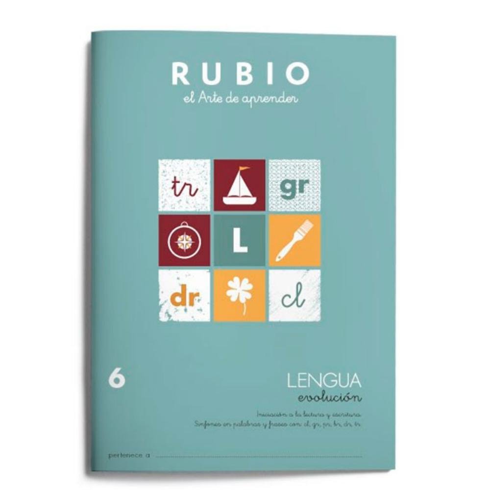 Cuaderno Rubio Lengua Evolución 6