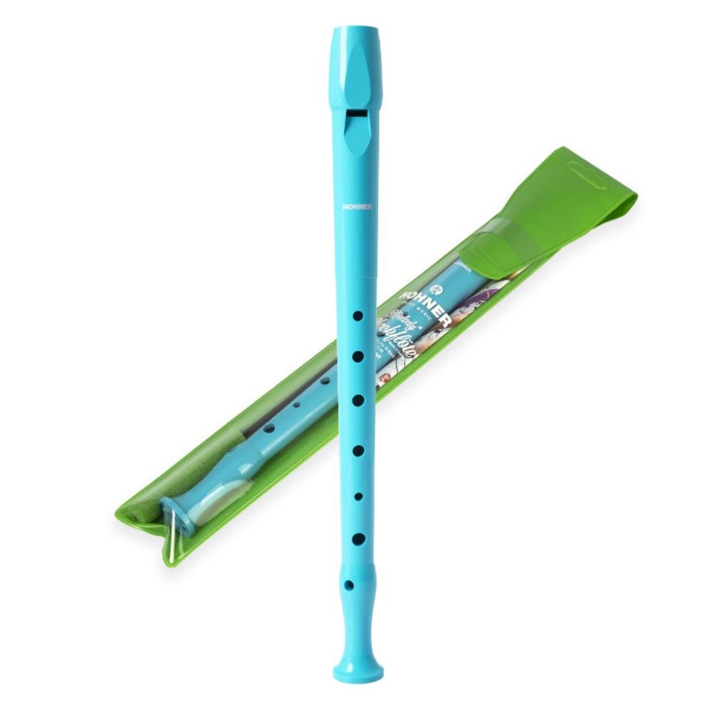 Flauta Hohner 9508 de Plástico Azul Claro