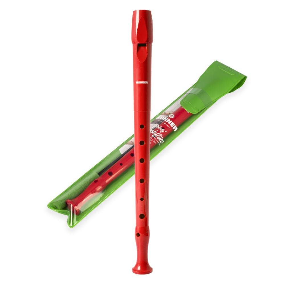 Flauta Hohner 9508 de Plástico Rojo
