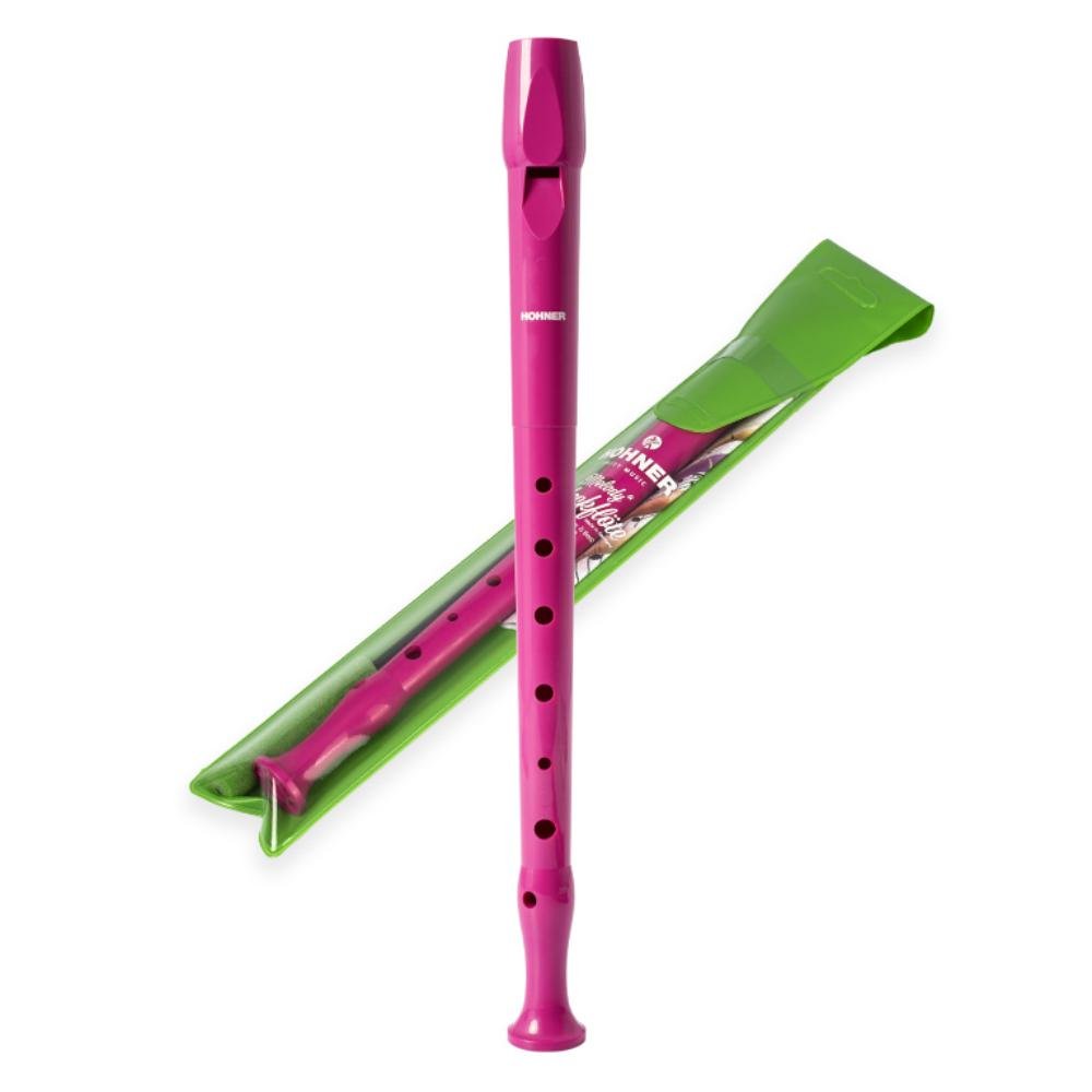 Flauta Hohner 9508 de Plástico Fucsia