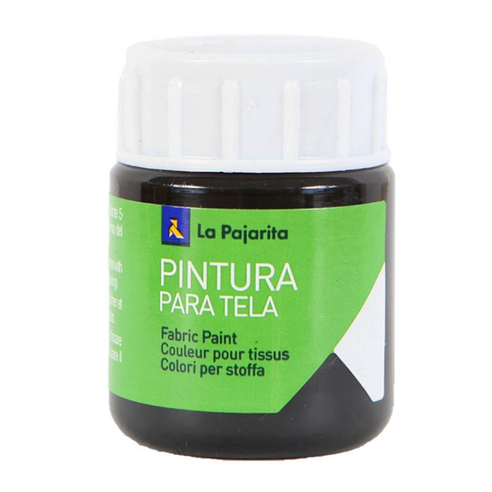 Pintura Tela La Pajarita 25 ml Negro