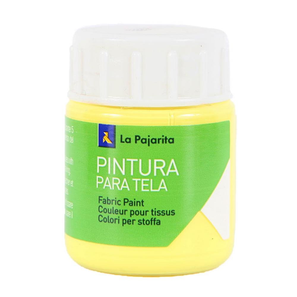Pintura Tela La Pajarita 25 ml Amarillo Claro
