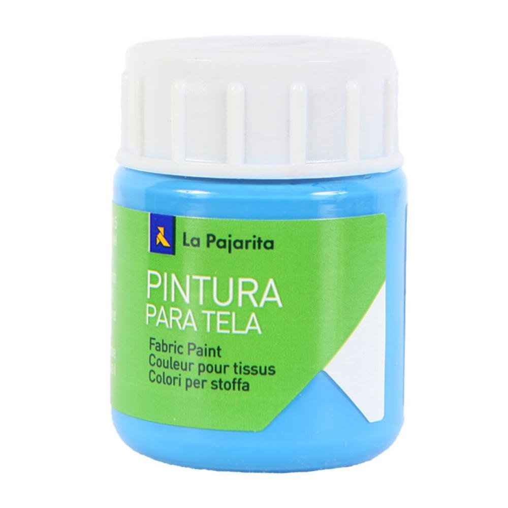 Pintura Tela La Pajarita 25 ml Cian