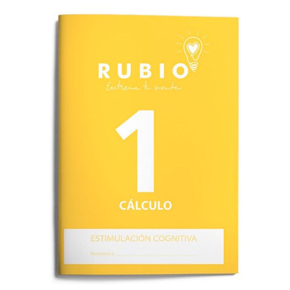 Cuaderno Rubio Estimulación Creativa Cálculo 1 A4