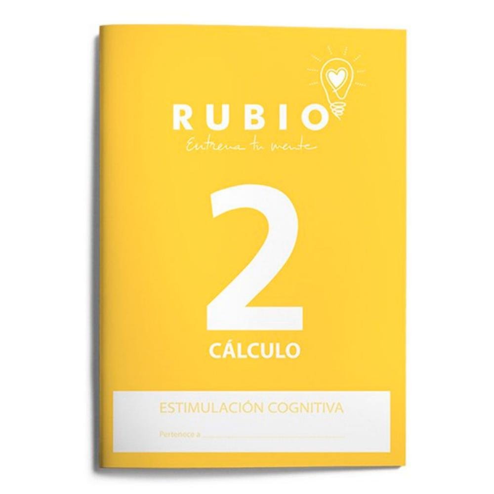 Cuaderno Rubio Estimulación Creativa Cálculo 2 A4