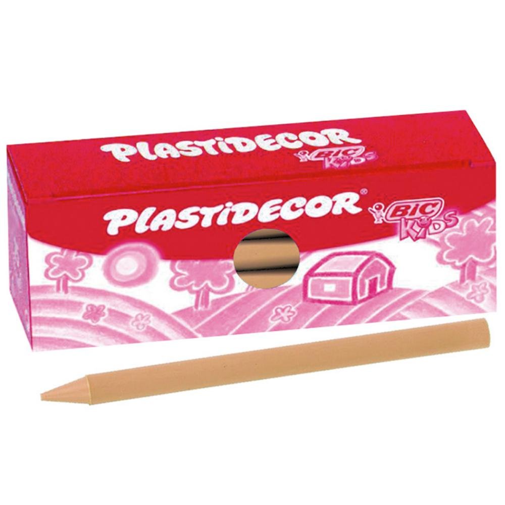 Ceras Plásticas Bic Plastidecor Kids Carne 25 ud.