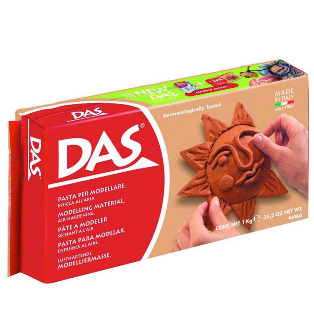 Pasta Modelar Das 1000g Terracota