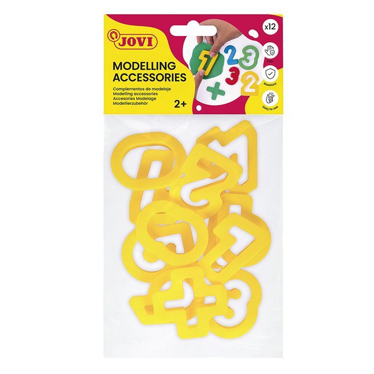 Accesorio Modelar Jovi Números 11 Moldes
