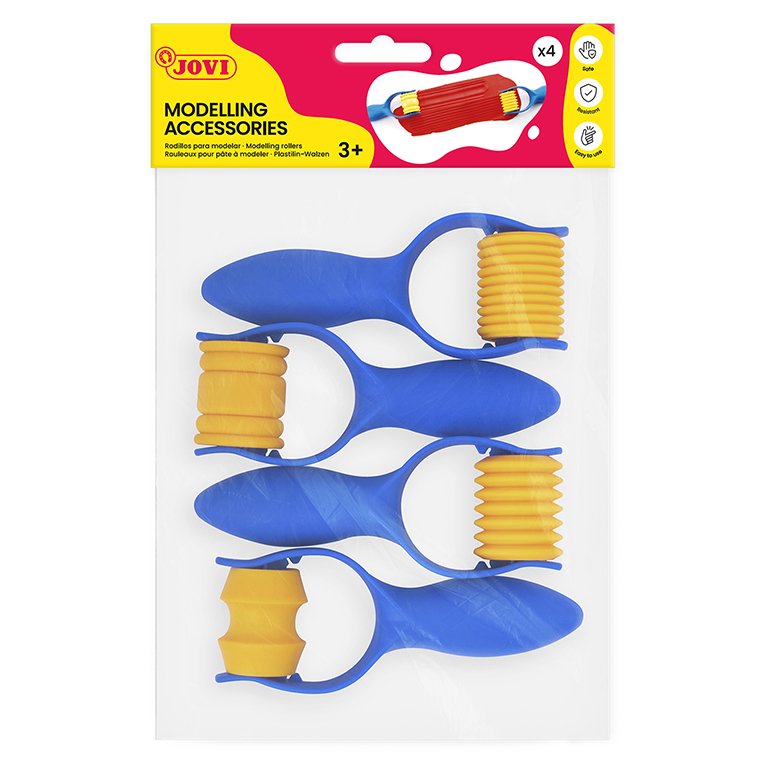 Accesorio Modelar Jovi Rodillos 4 ud.