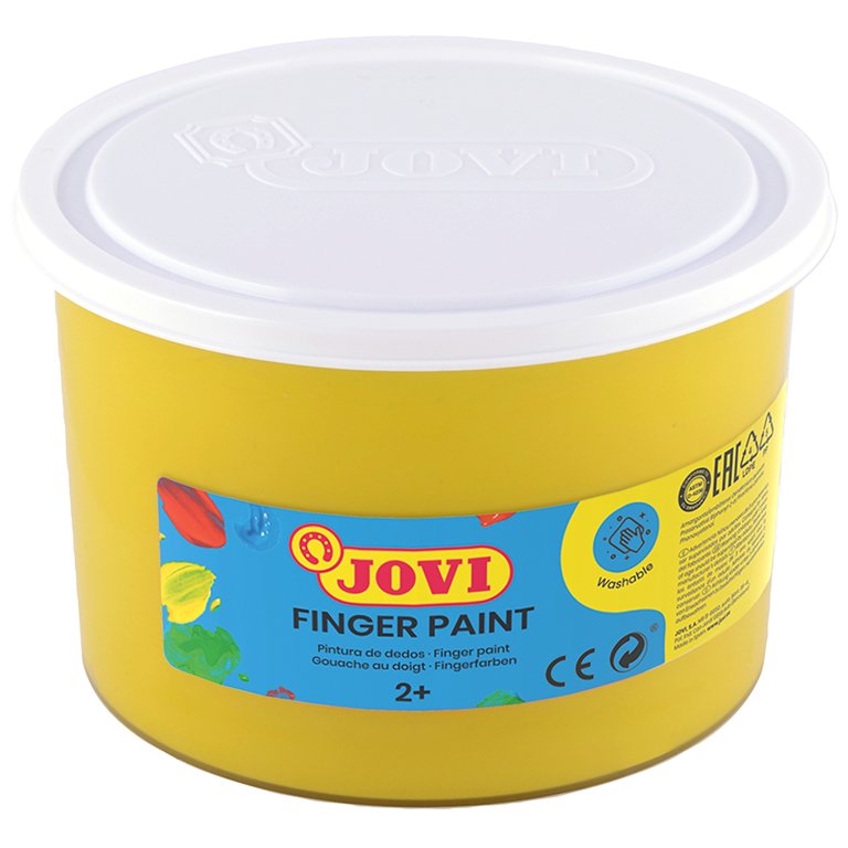 Pintura Dedos Jovi 500 ml Amarillo