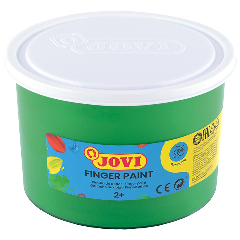 Pintura Dedos Jovi 500 ml Verde