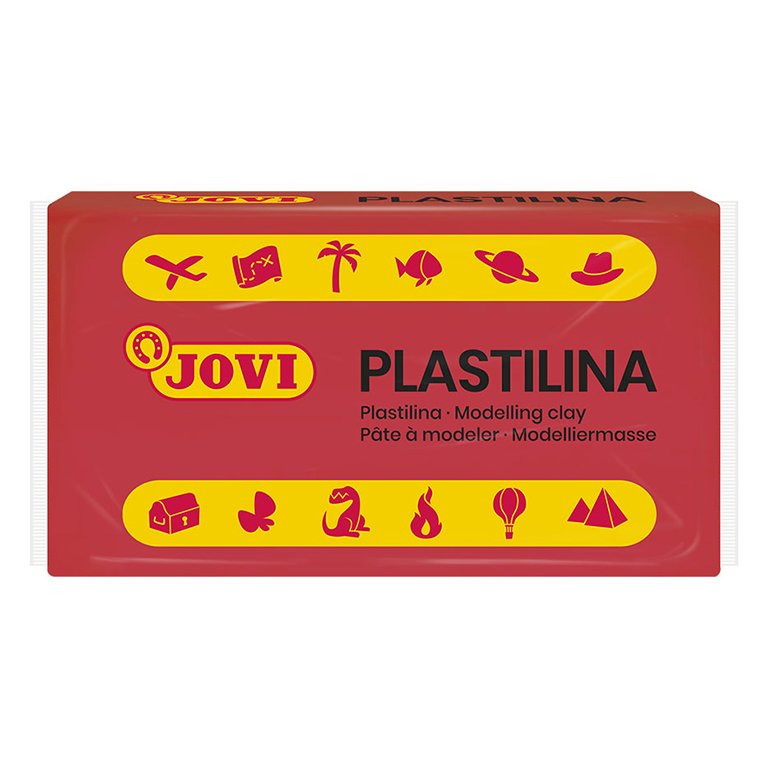 Plastilina Jovi 50g Rojo