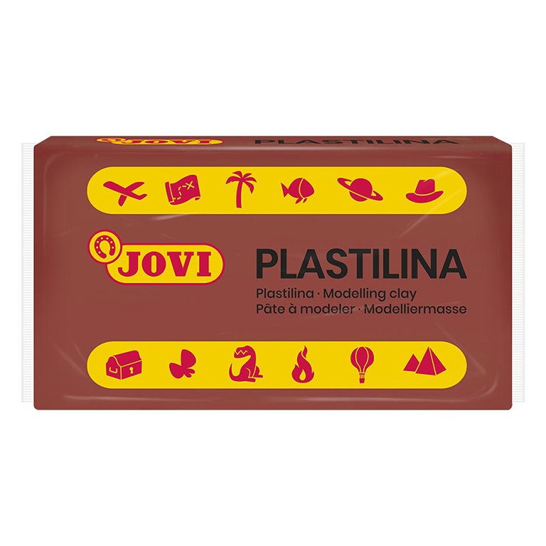 Plastilina Jovi 50g Marrón