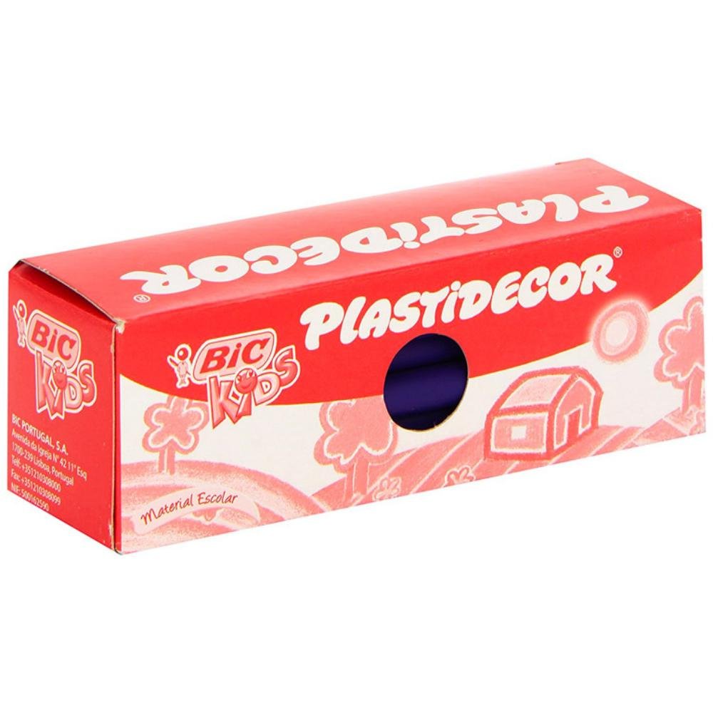 Ceras Plásticas Bic Plastidecor Kids Violeta 25 ud.