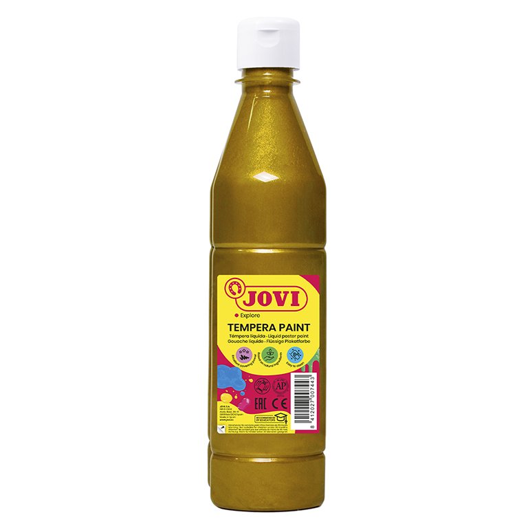 Témpera Jovi Metálica 500 ml Oro