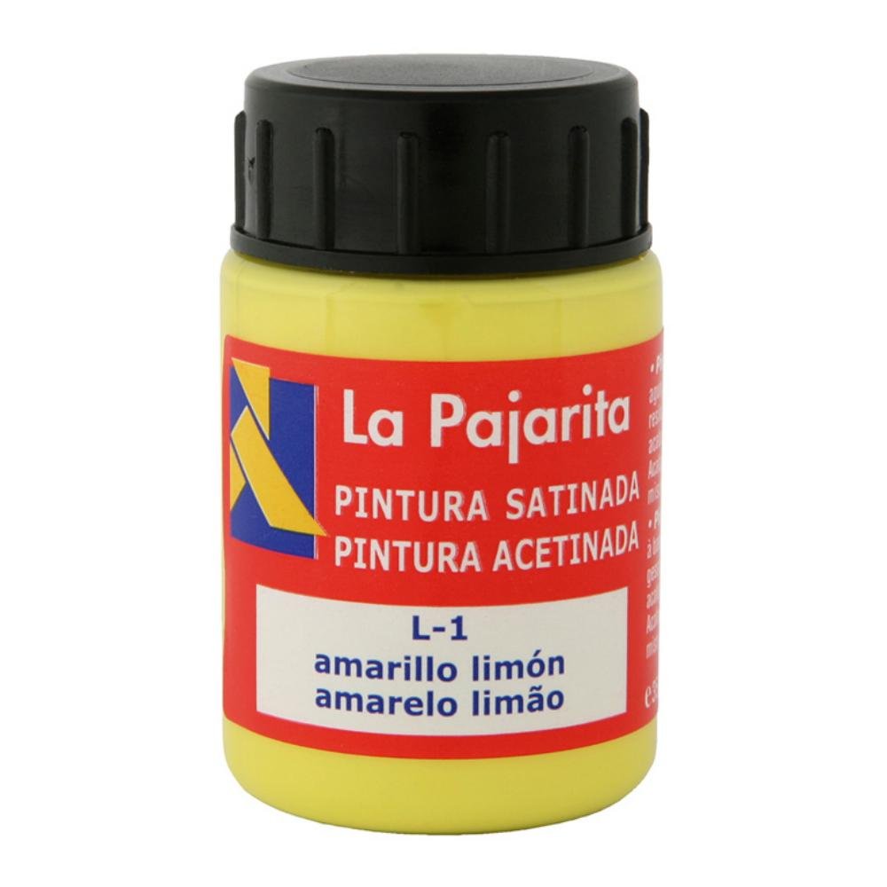 Témpera La Pajarita 35 ml Amarillo Limón