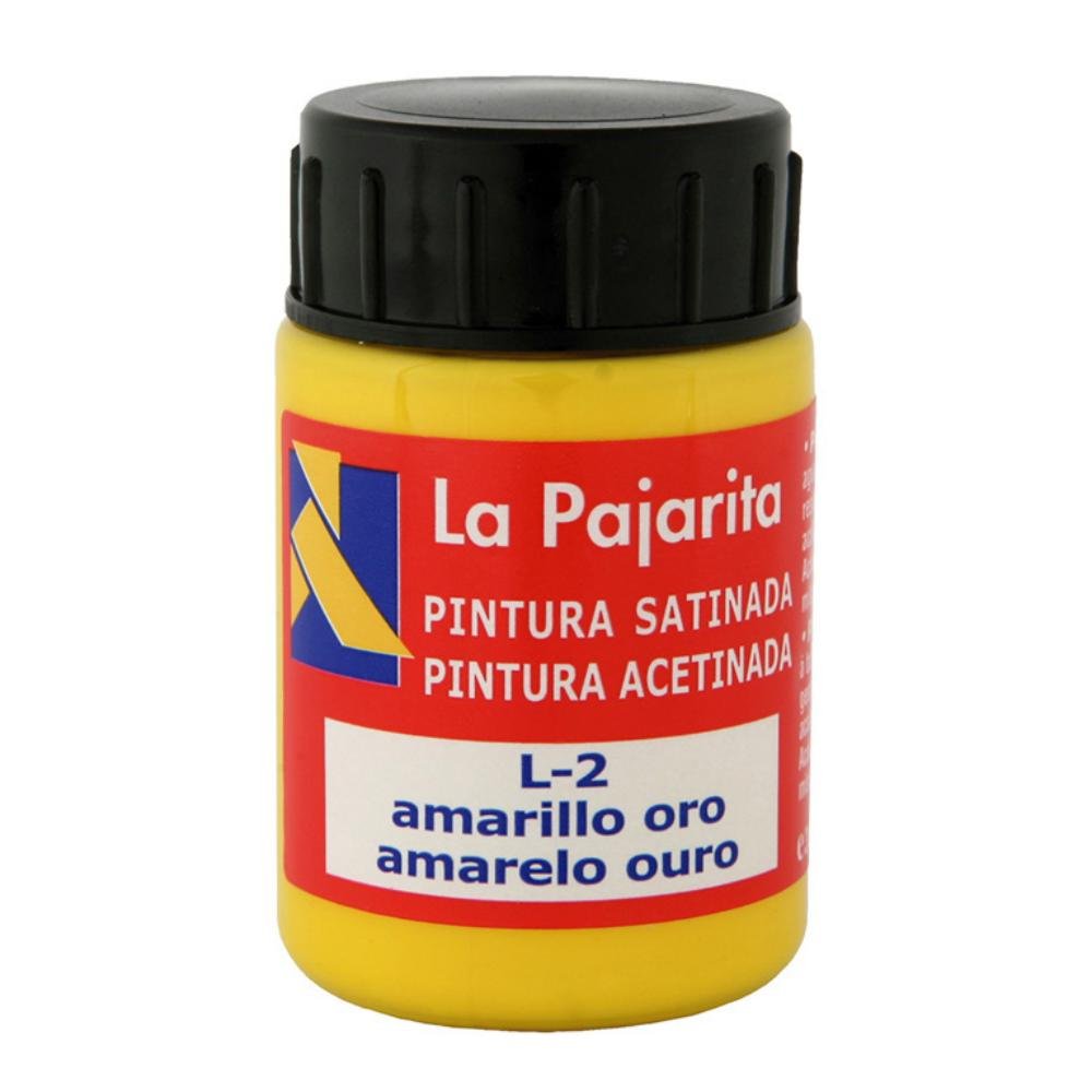 Témpera La Pajarita 35 ml Amarillo Oro