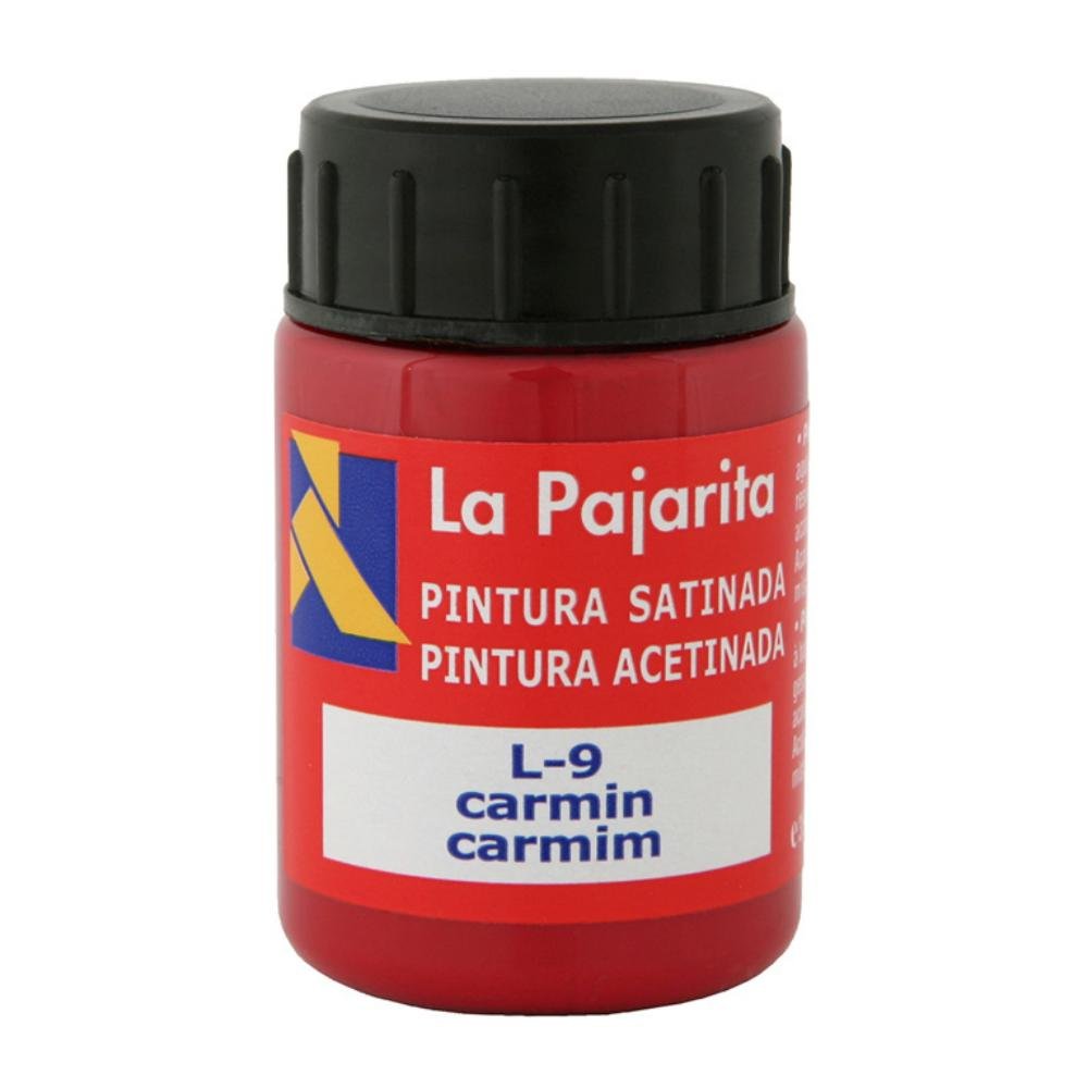 Témpera La Pajarita 35 ml Carmín