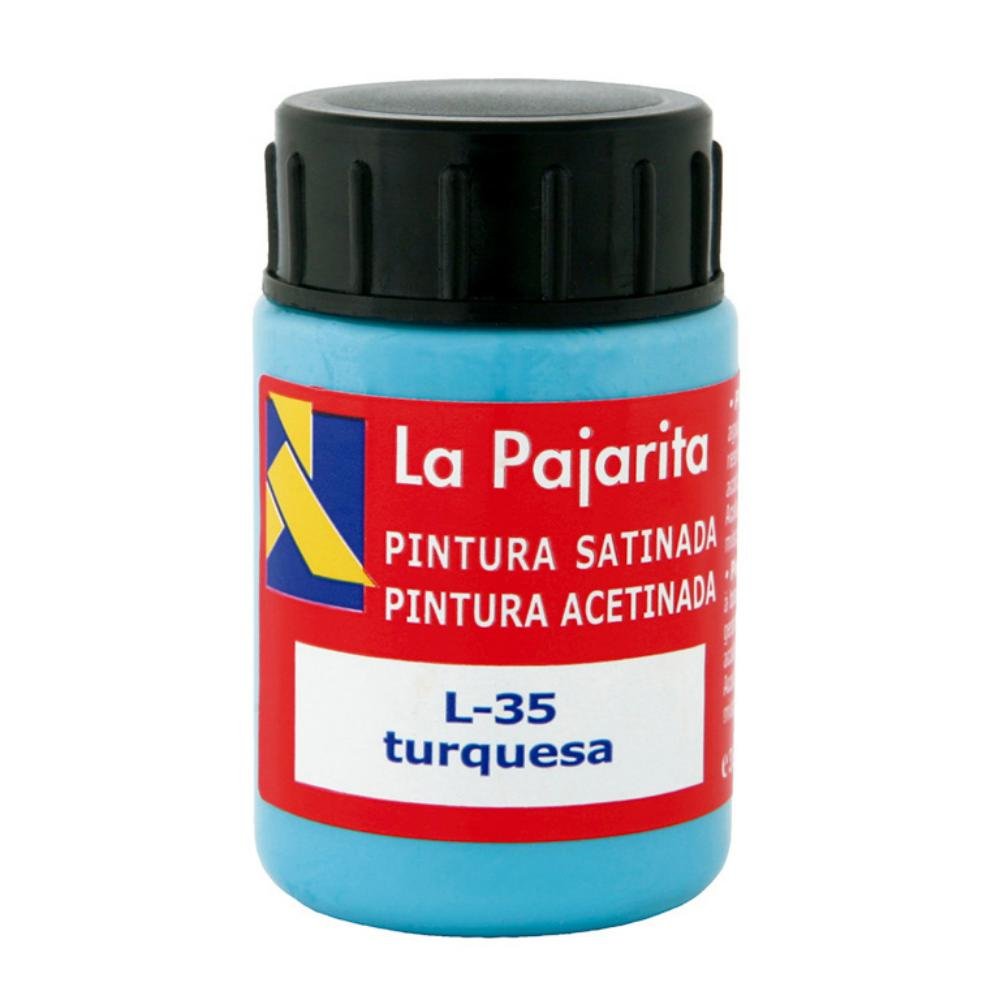 Témpera La Pajarita 35 ml Turquesa