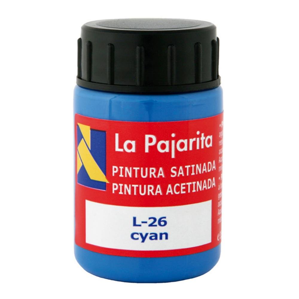 Témpera La Pajarita 35 ml Cian
