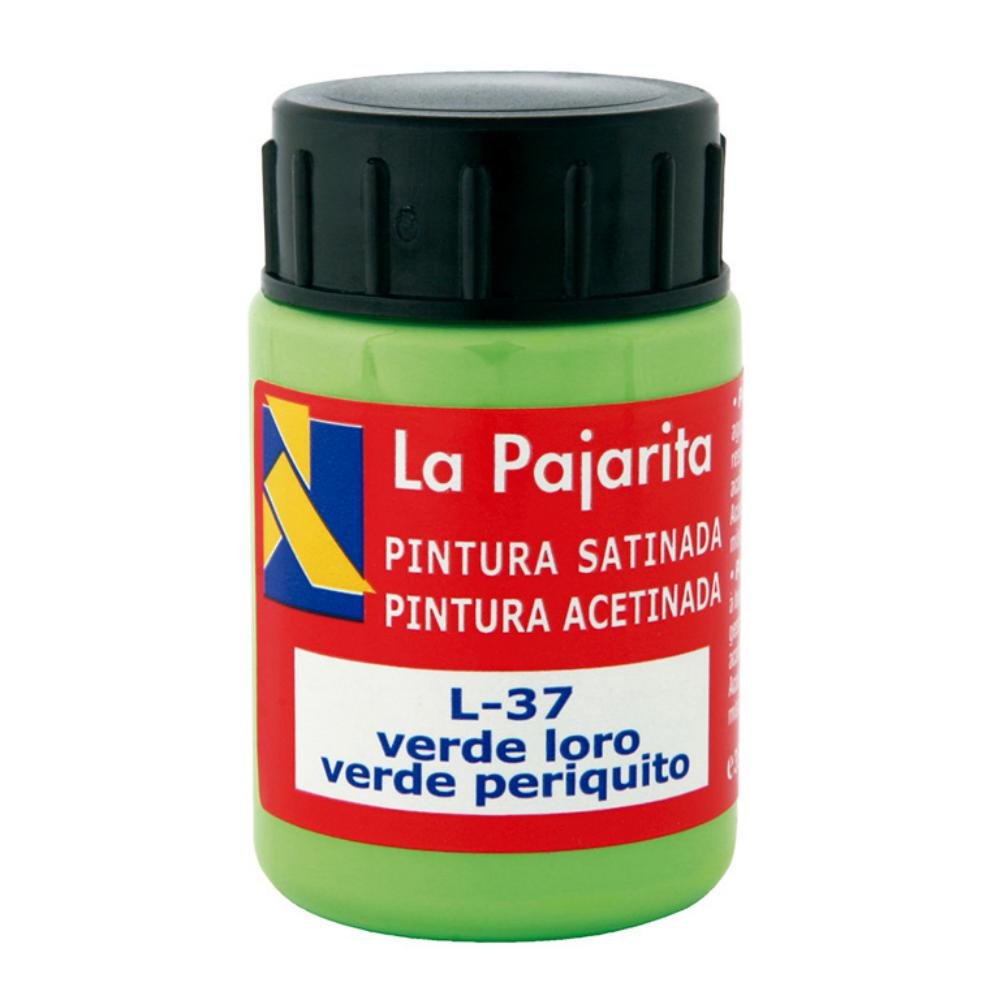 Témpera La Pajarita 35 ml Verde Loro