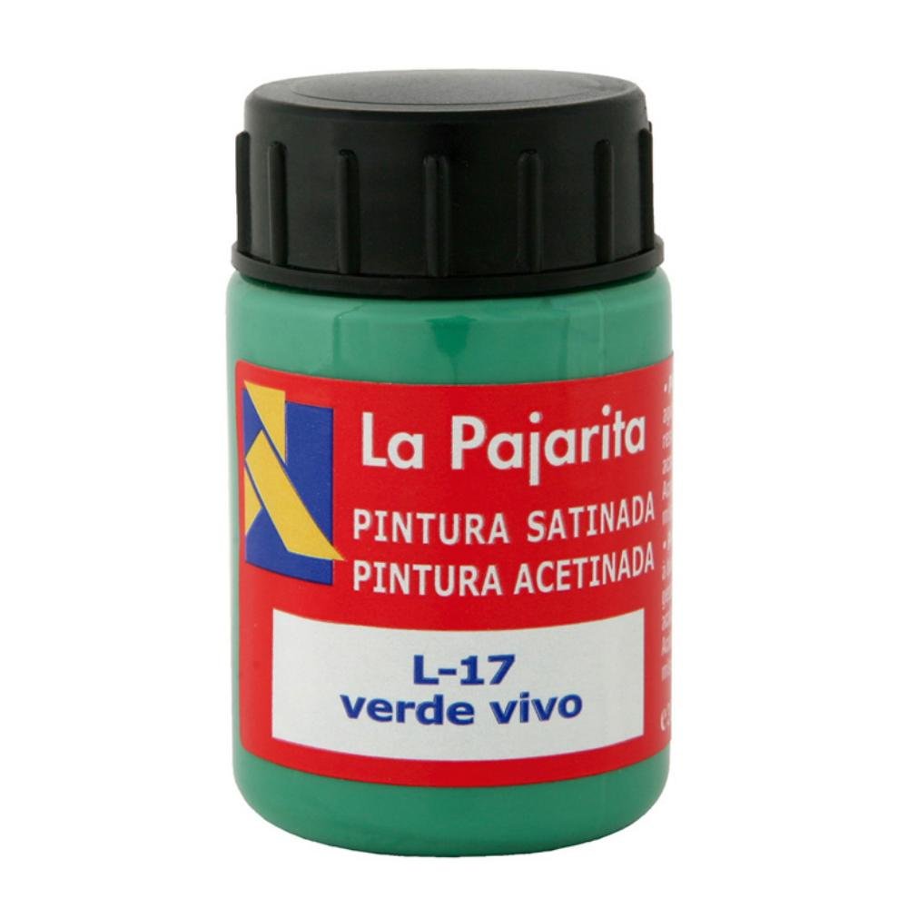Témpera La Pajarita 35 ml Verde Vivo