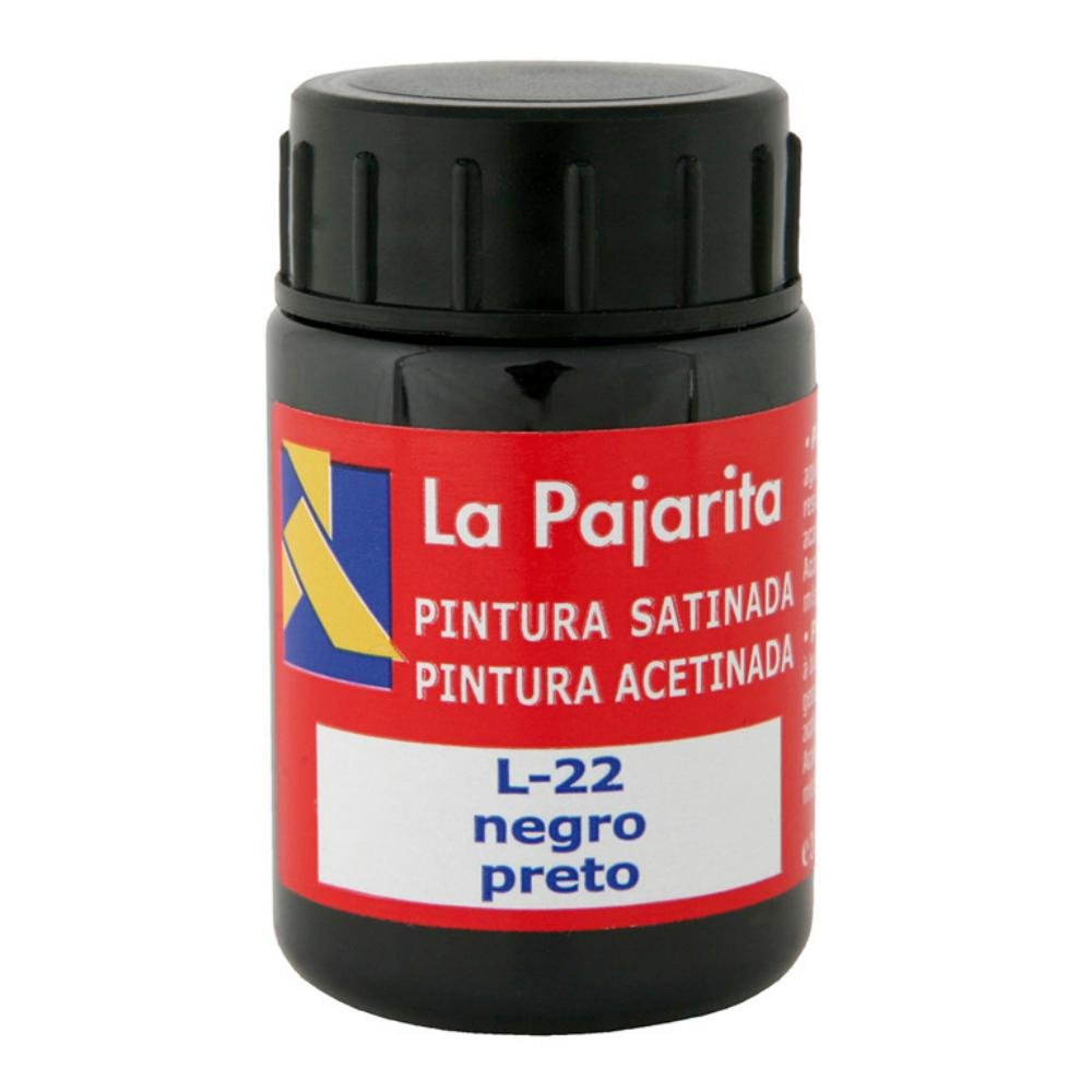 Témpera La Pajarita 35 ml Negro