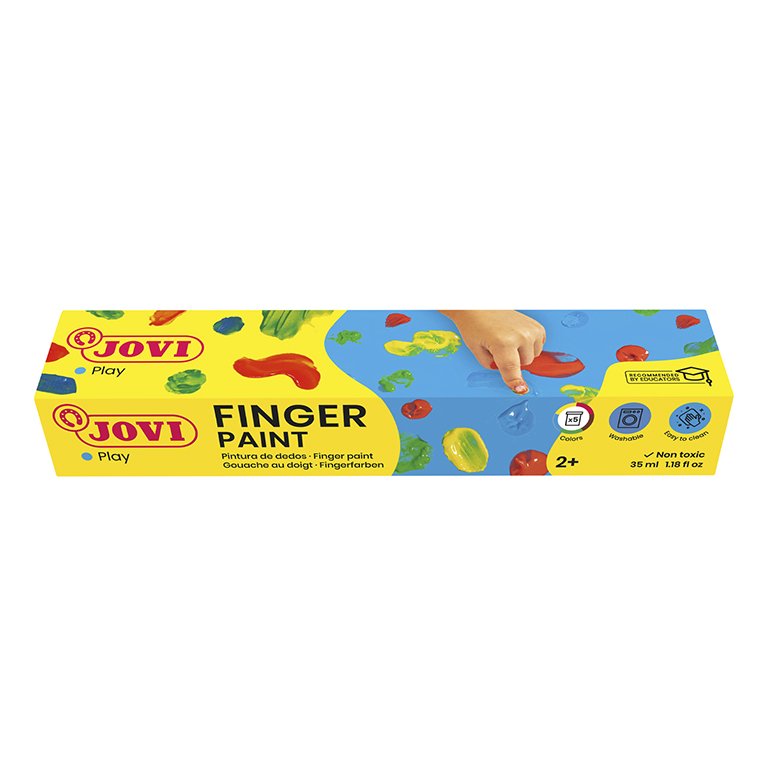 Pintura Dedos Jovi 35 ml 5 Colores