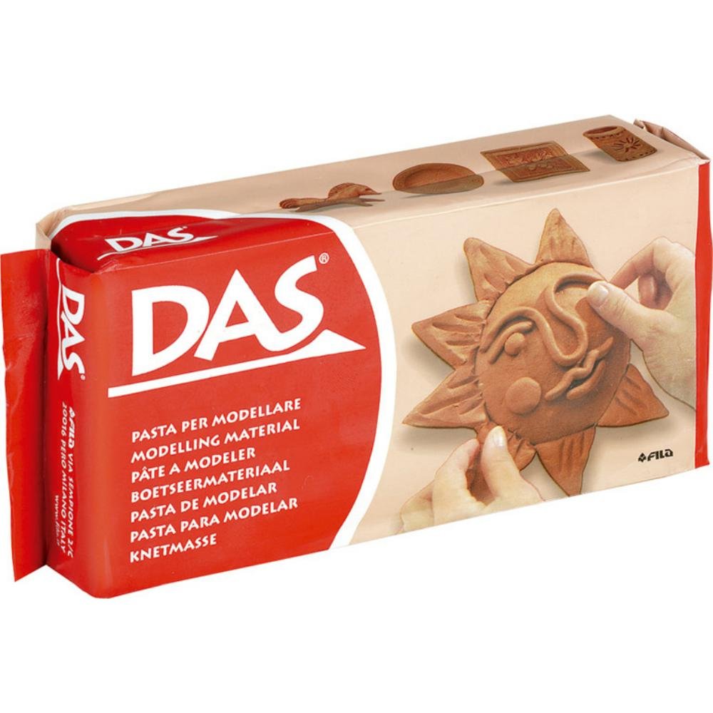 Pasta Modelar Das 500g Terracota