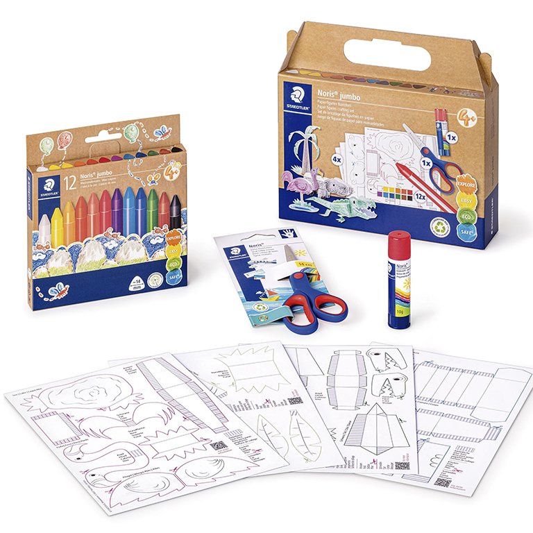 Set de Manualidades Noris Junior Figuras de Papel