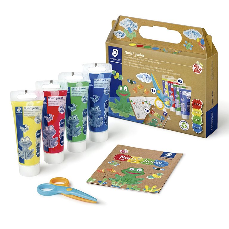 Set de Manualidades Noris Junior Pintura de Dedos