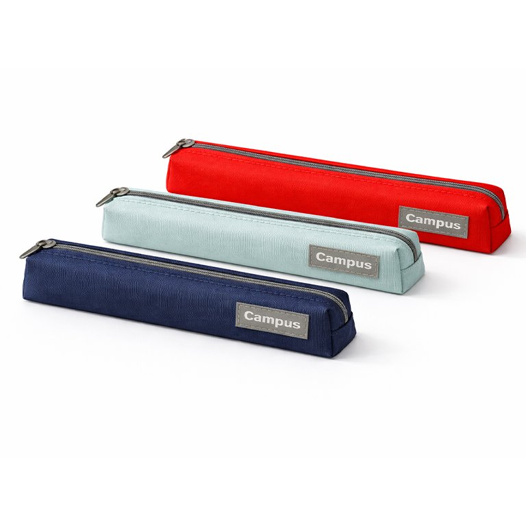 Portatodo Campus College Rectangular Mini 1 Cremallera 3 Colores