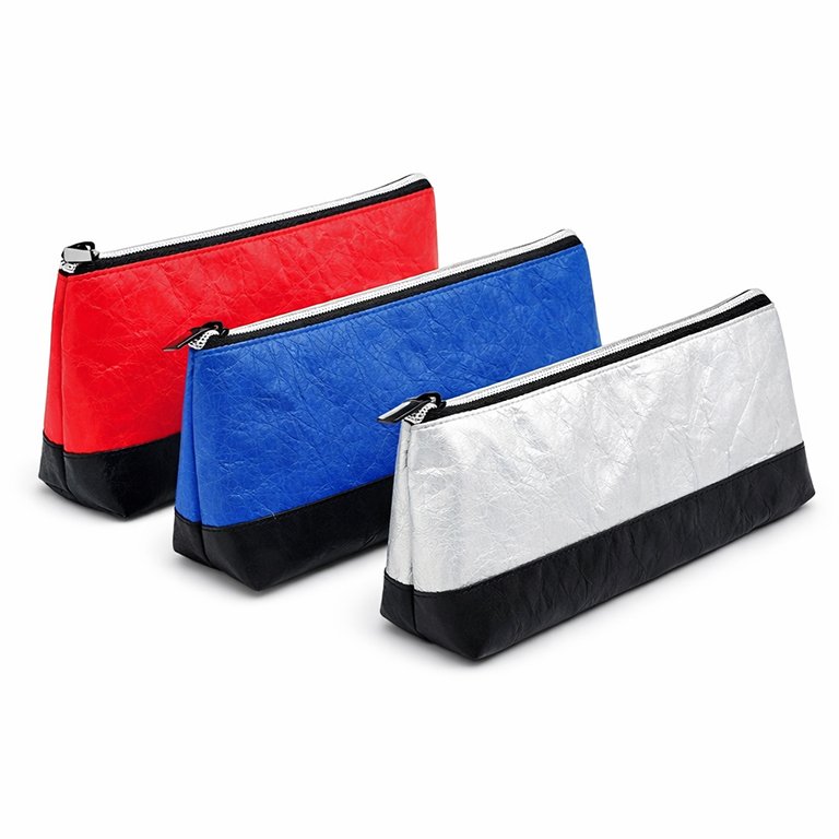Portatodo Campus University Triangular Efecto Papel 1 Cremalleras 3 Colores