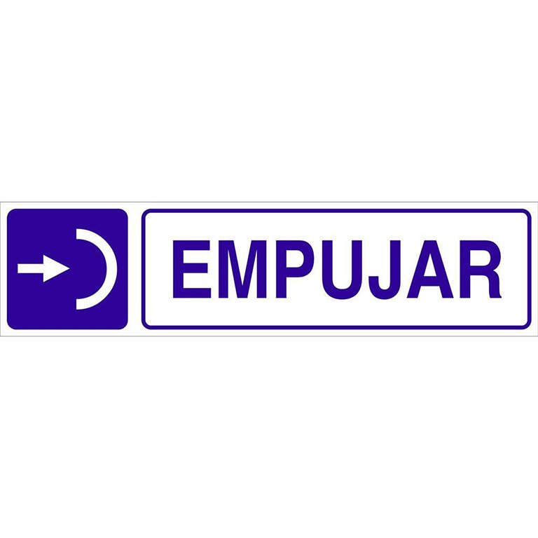 Pictograma Cofan Señal Empujar