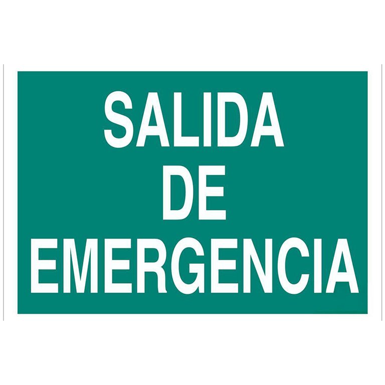 Pictograma Cofan Salida de Emergencia