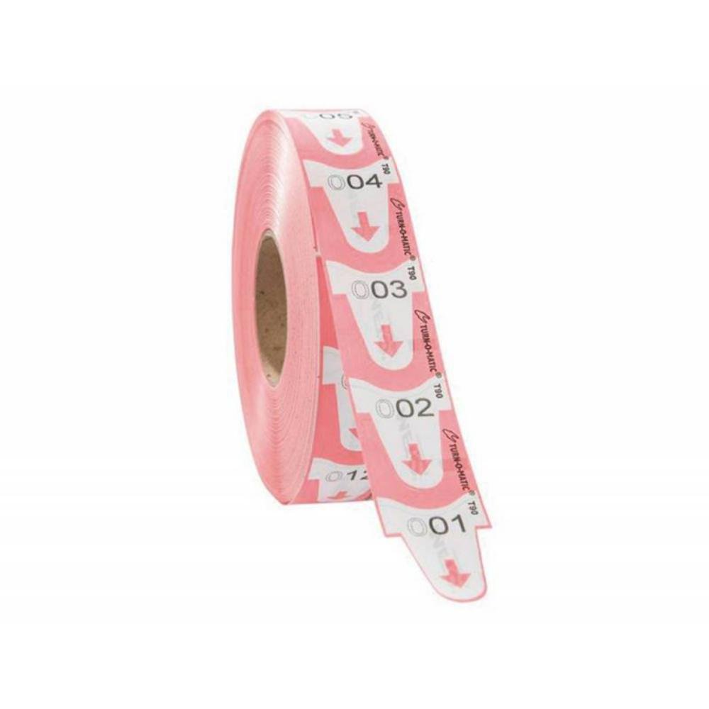Ticket Meto Turn-O-Matic Rosa 4000 ud.