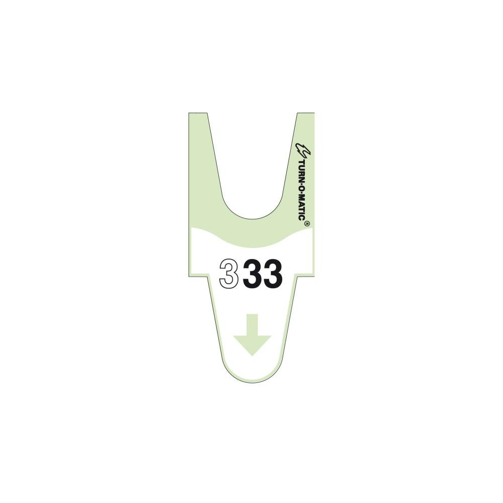 Ticket Meto Turn-O-Matic Azul 4000 ud.
