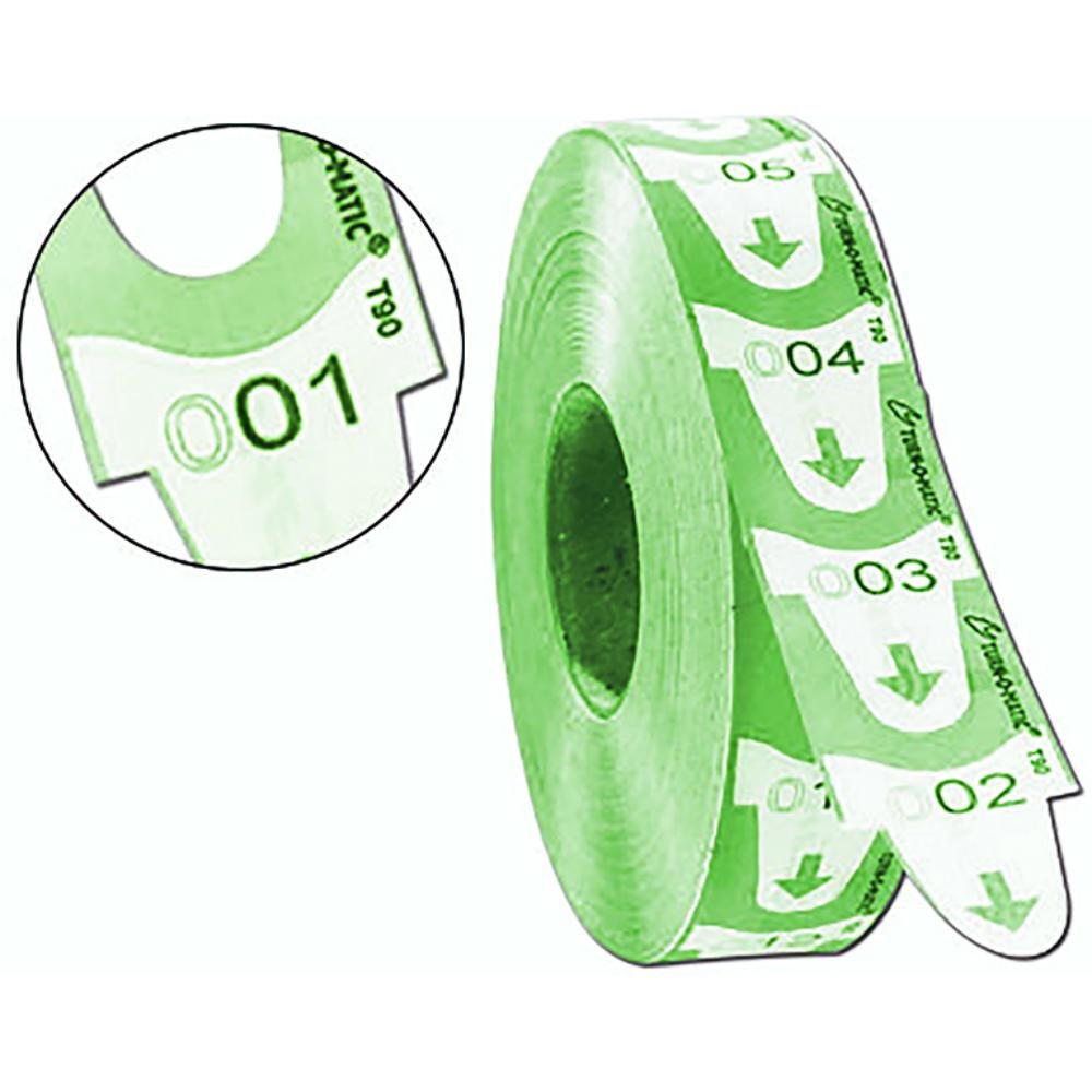 Ticket Meto Turn-O-Matic Verde 4000 ud.