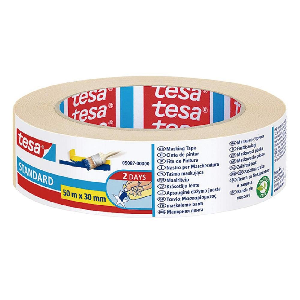 Cinta Adhesiva Pintor Tesa 30 mm x 50 m