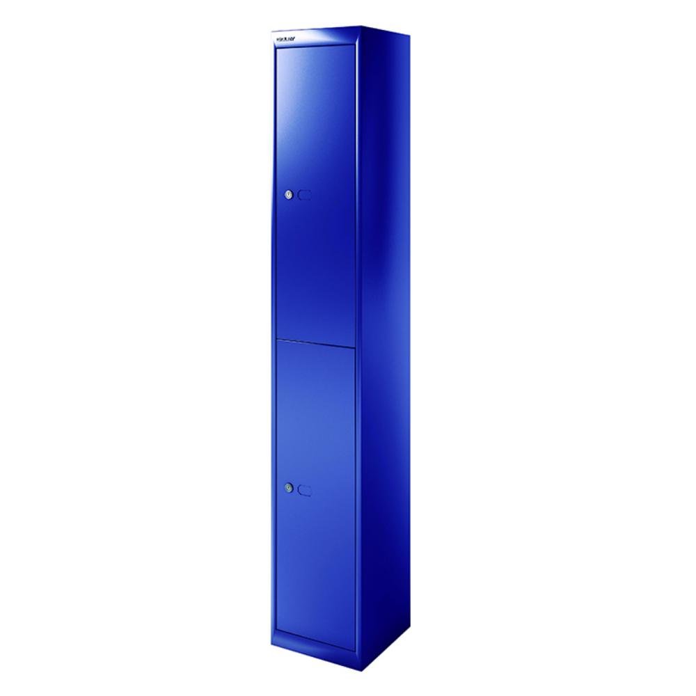 Taquilla Bisley 2 Puertas 300 x 1800 x 300 mm Azul