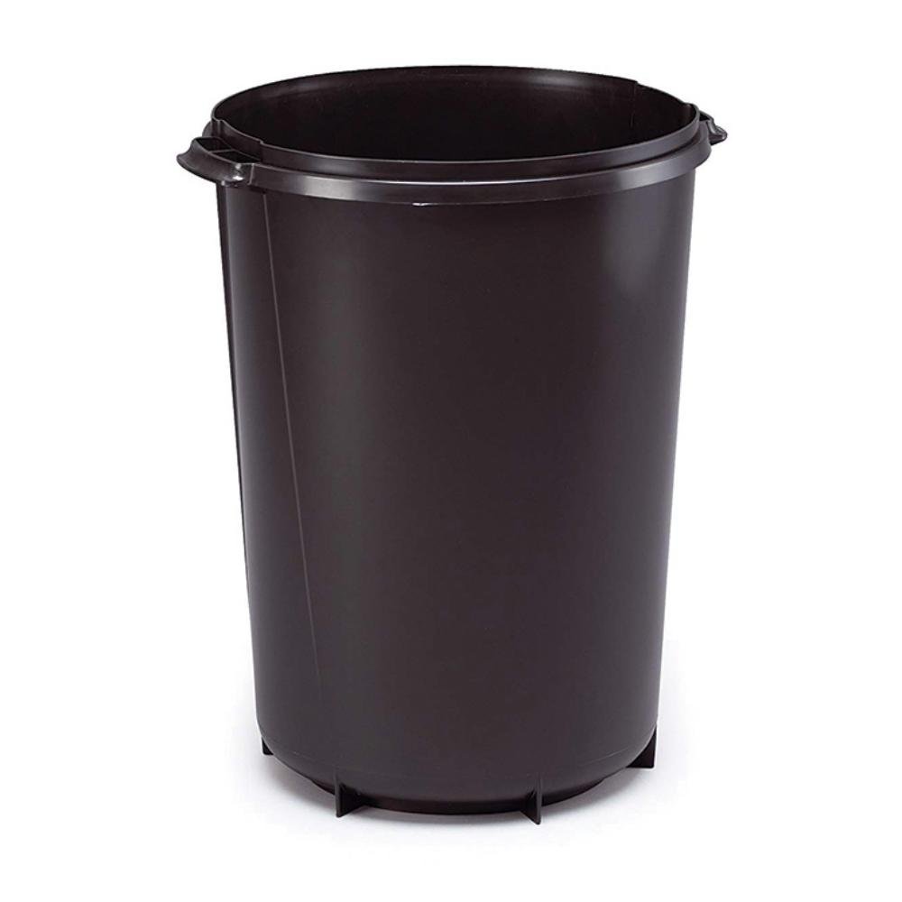 Cotenedor Circular Negro 40 L